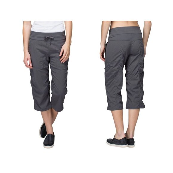 Lululemon Beyond the Studio Cropped Pants | Soot Light (Gray) | Size 2 - Picture 11 of 16